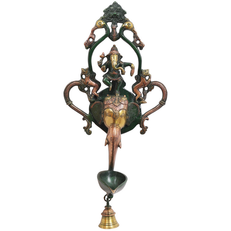 Exotic India Dancing Ganesha Wall Decor Wayfair